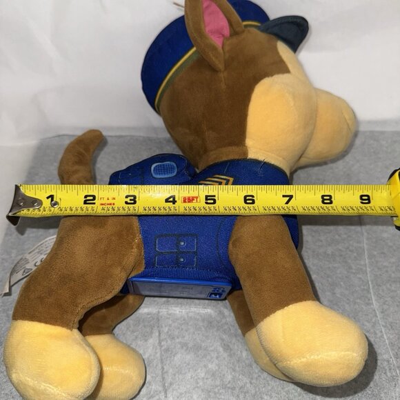 Talking Chase Paw Patrol Plush 11" Interactive Wagging Tail Doll Police Dog - Picture 7 of 7